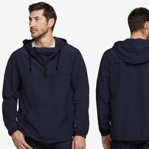 American Giant Other - American Giant Anorak Jacket Nylon Pullover Vented Navy Size XL H14822